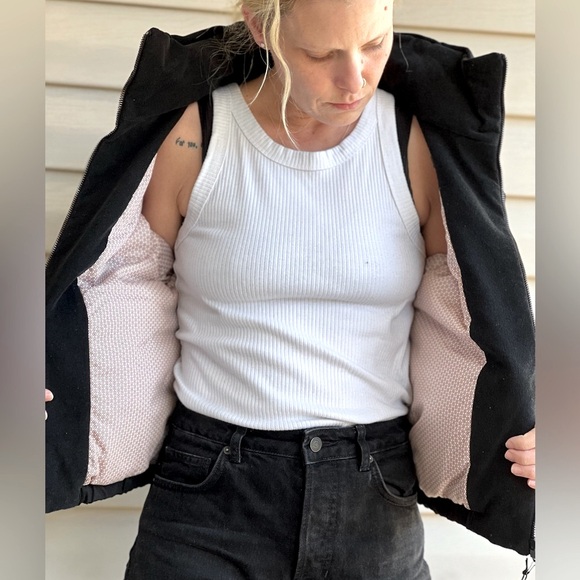 NWT Italian-Made Corduroy & Denim Bomber Jacket MSRP $248 - Picture 3 of 9